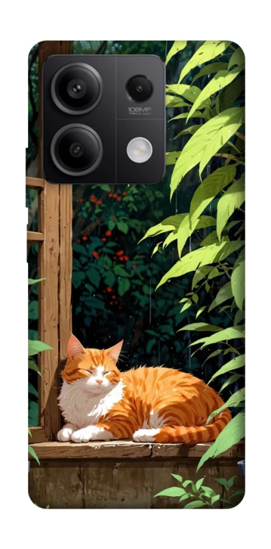 Чохол на Xiaomi Redmi Note 13 5G red cat фото 1 з 1