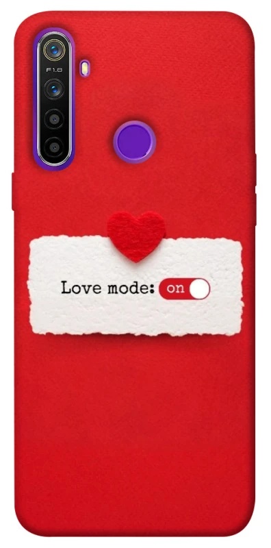 Чохол на Realme 5 Love Mode ON фото 1 з 1