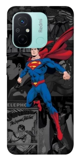 Чехол на Xiaomi Redmi 12C / Poco C55 superman comics фото 1 из 1