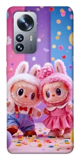 Чехол на Xiaomi 12 / 12X Labubu twins ver.3 фото 1 из 1