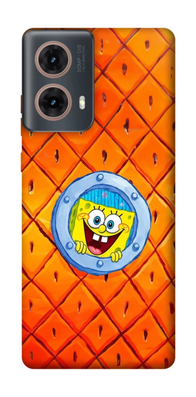 Чохол на Motorola Moto G85 Дім Спанч Боба фото 1 з 1