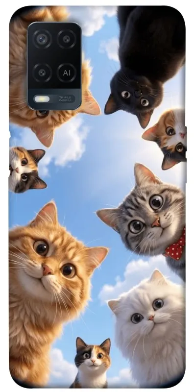 Чехол на Oppo A54 4G Cats фото 1 из 1