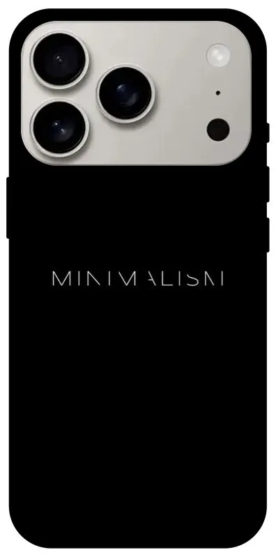 Чехол на Apple iPhone 18 Pro Minimalism фото 1 из 2