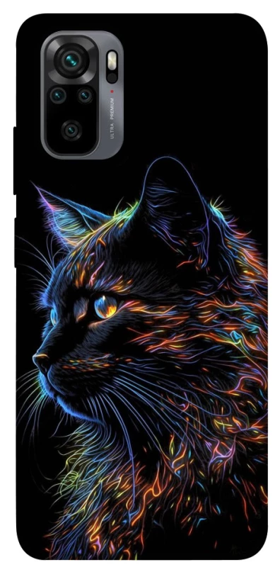 Чохол на Xiaomi Poco M5s Чорний кіт фото 1 з 1