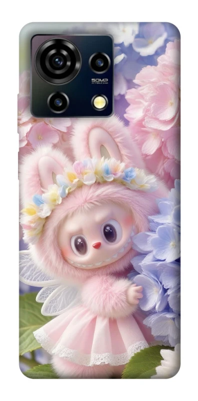 Чохол на ZTE Blade V50 Vita Labubu & Flowers ver.1 фото 1 з 1