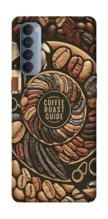 Чехол на Oppo Reno 4 Pro Coffee roast guide фото 1 из 1