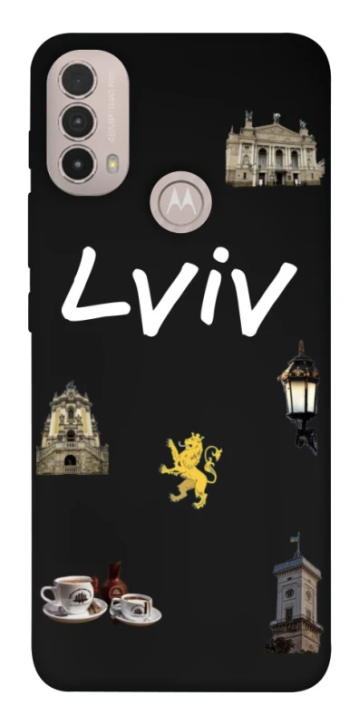 Чохол на Motorola Moto E40 Lviv фото 1 з 1