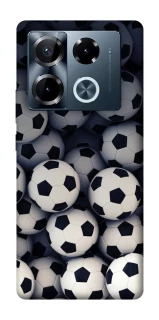 Чехол на Infinix Note 40 Pro 4G Футбольные мячи фото 1 из 1