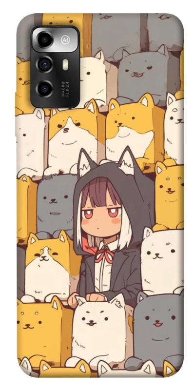 Чохол на ZTE Blade V40 Vita Like a cat фото 1 з 1