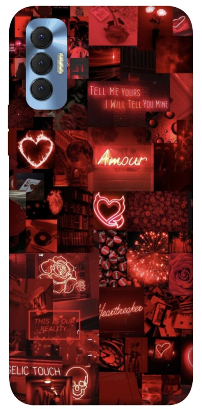 Чохол на TECNO Spark 8P Love collage ver.6 фото 1 з 1