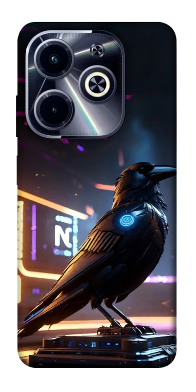 Чохол на Infinix Hot 40i Cyber Raven фото 1 з 1
