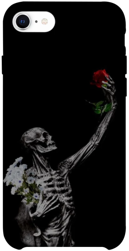 Чохол на Apple iPhone SE (2020) Skeleton vs Rose фото 1 з 1