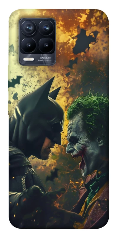 Чохол на Realme 8 Batman and the Joker фото 1 з 1
