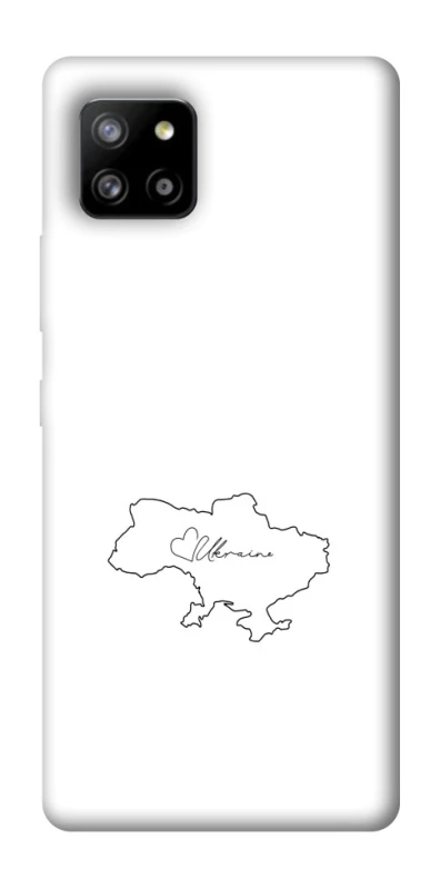 Чохол на Samsung Galaxy A42 5G Ukraine map фото 1 з 1