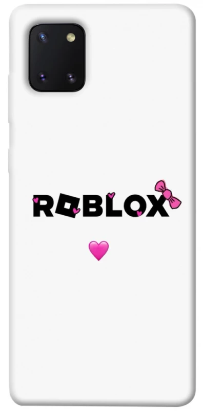 Чехол на Samsung Galaxy Note 10 Lite (A81) Roblox heart фото 1 из 1