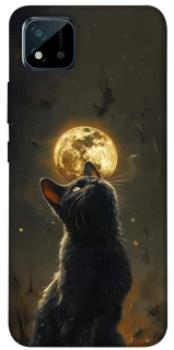Чохол на Realme C11 (2021) Кіт під місяцем v2 фото 1 з 1