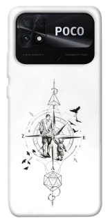 Чехол на Xiaomi Poco C40 Tattoo ver.9 фото 1 из 1