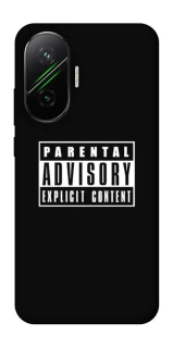 Чехол на Xiaomi Poco F7 Parental Advisory Label фото 1 из 1