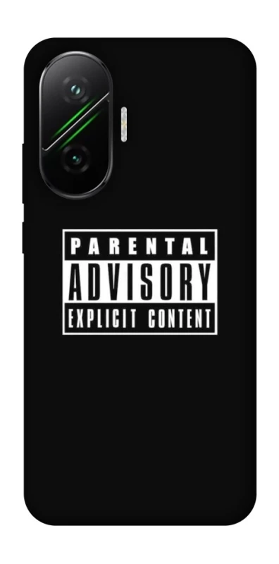 Чохол на Xiaomi Poco F7 Parental Advisory Label фото 1 з 1