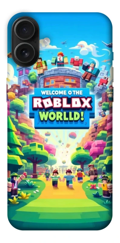Чохол на Apple iPhone 16 Plus Roblox World фото 1 з 1