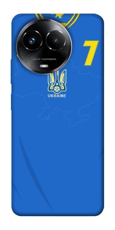 Чехол на Realme C67 4G UA-Football ver.4 фото 1 из 1