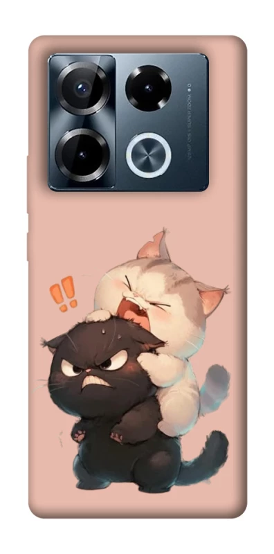 Чохол на Infinix Note 40 Pro 4G Сat and cat фото 1 з 1