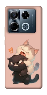 Чехол на Infinix Note 40 Pro 4G Сat and cat фото 1 Чехол на Infinix Note 40 Pro 4G Сat and cat фото 1 из 1