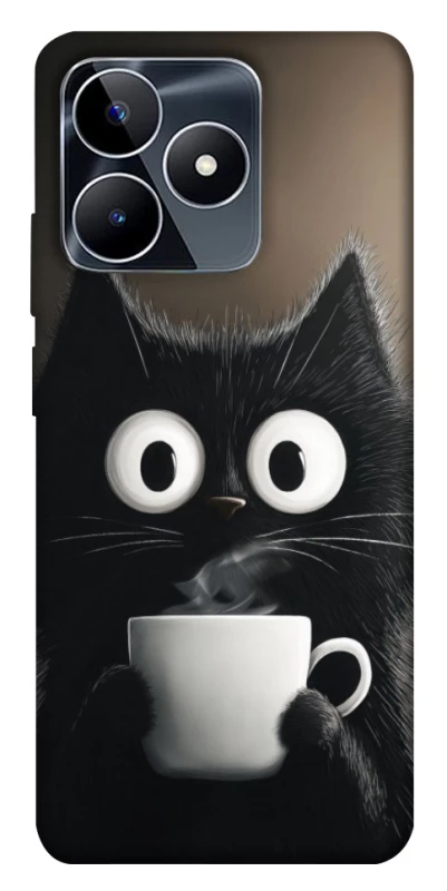 Чехол на Realme C53 morning cat фото 1 из 1