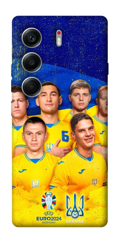 Чехол на Tecno Camon 40 Сбоная Украины v2 фото 1 из 1