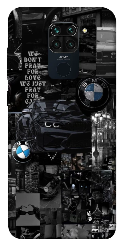 Чехол на Xiaomi Redmi Note 9 / Redmi 10X BMW collage ver.3 фото 1 из 1