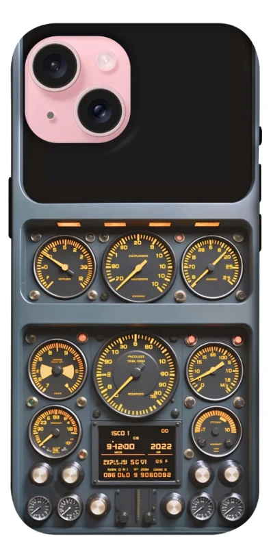 Чохол на Apple iPhone 15 (6.1") Airplane instrument panel фото 1 з 1