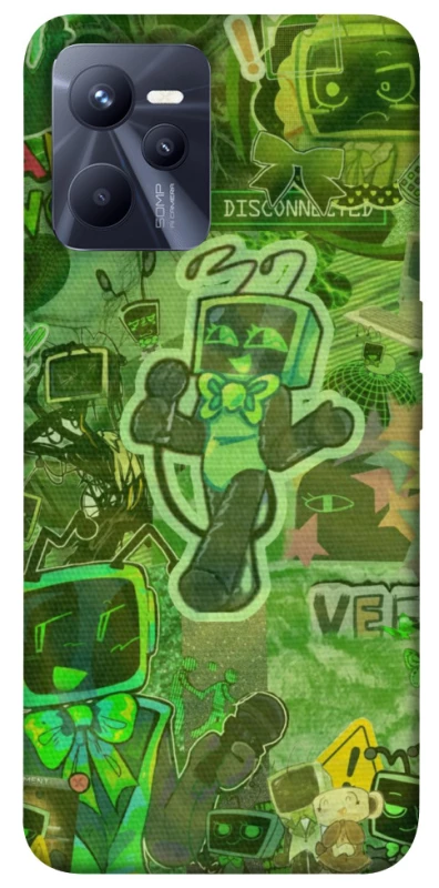 Чохол на Realme C35 Dandysworld tv green theme фото 1 з 1