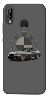 Чохол на Huawei P20 Lite BMW grey v2 фото 1 Чохол на Huawei P20 Lite BMW grey v2 фото 1 з 1
