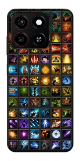 Чехол на ZTE Blade A35 4G Abilities menu ver.3 фото 1 из 1