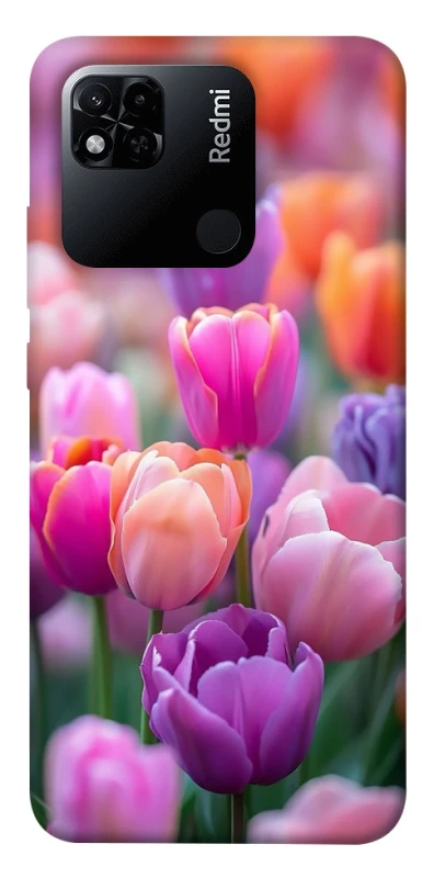 Чохол на Xiaomi Redmi 10A Тюльпанове поле фото 1 з 1