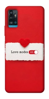 Чохол на ZTE Blade A71 Love Mode ON фото 1 з 1