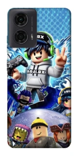 Чехол на Motorola Moto G24 Roblox collage ver.3 фото 1 из 1
