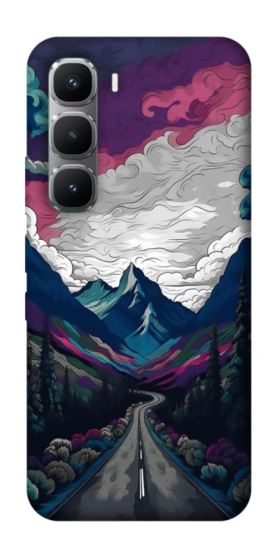 Чохол на Infinix Hot 60 Pro Намальовані гори фото 1 з 1