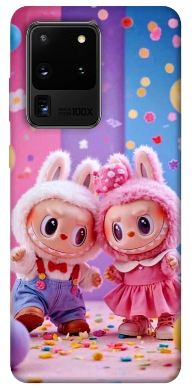 Чохол на Samsung Galaxy S20 Ultra Labubu twins ver.3 фото 1 з 1