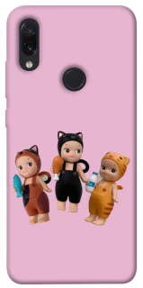 Чохол на Xiaomi Redmi Note 7 / Note 7 Pro / Note 7s Cat Cafe Trio фото 1 з 1