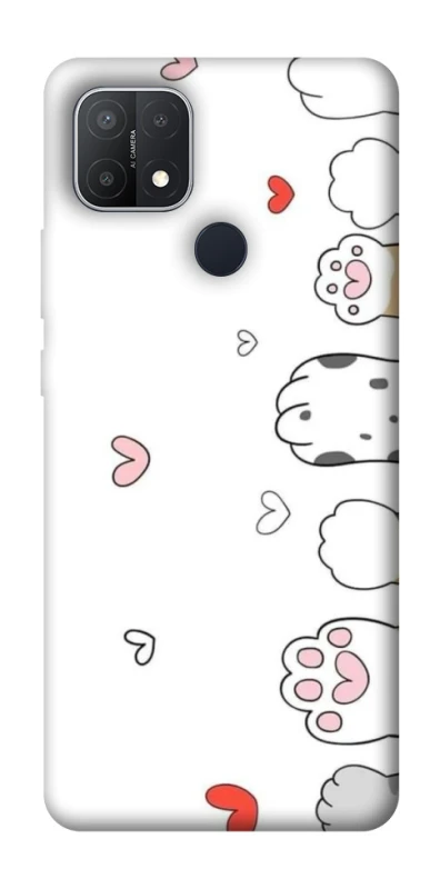Чехол на Oppo A15s / A15 Paws фото 1 из 1