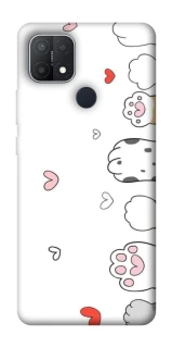 Чехол на Oppo A15s / A15 Paws фото 1 из 1