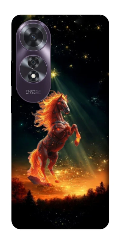 Чохол на Oppo A60 Red Fire Horse ver.2 фото 1 з 1
