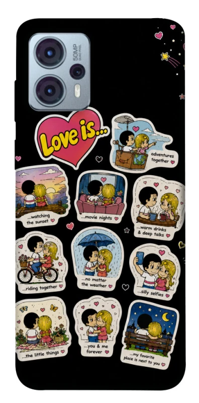 Чохол на Motorola Moto G23 Love is ver.4 фото 1 з 1