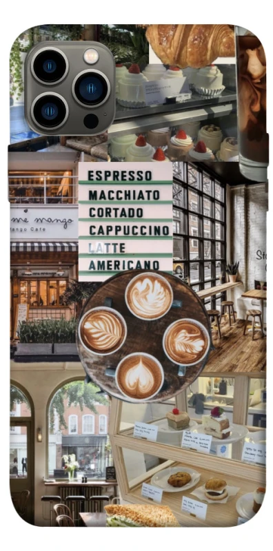 Чохол на Apple iPhone 12 Pro (6.1") Coffee collage ver.5 фото 1 з 1