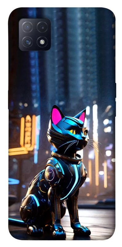 Чохол на Oppo A72 5G / A73 5G Cyber cat фото 1 з 1