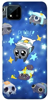 Чехол на Realme C20 Pebble kitten stars фото 1 из 1