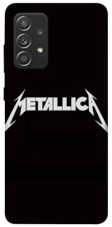 Чехол на Samsung Galaxy A52 4G / A52 5G Metallica logo фото 1 Чехол на Samsung Galaxy A52 4G / A52 5G Metallica logo фото 1 из 1