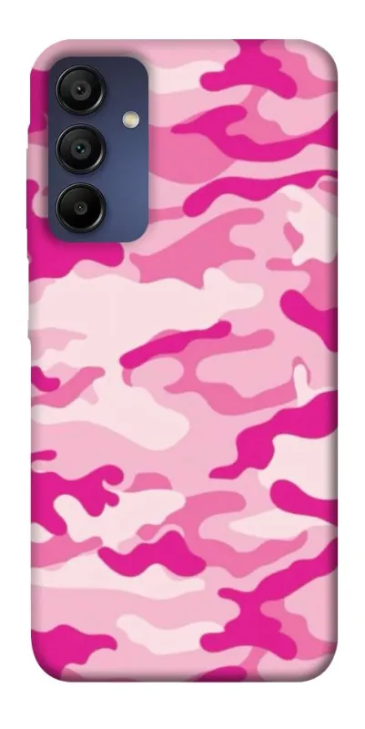 Чехол на Samsung Galaxy A15 4G/5G camouflage pink фото 1 из 1