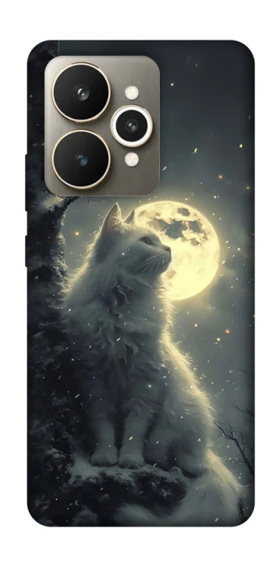 Чохол на Realme 15 Кіт під місяцем фото 1 з 1